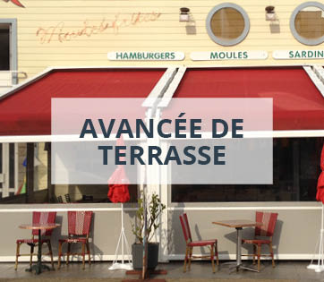 Avancée de terrasse