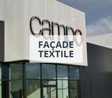 Façade textile